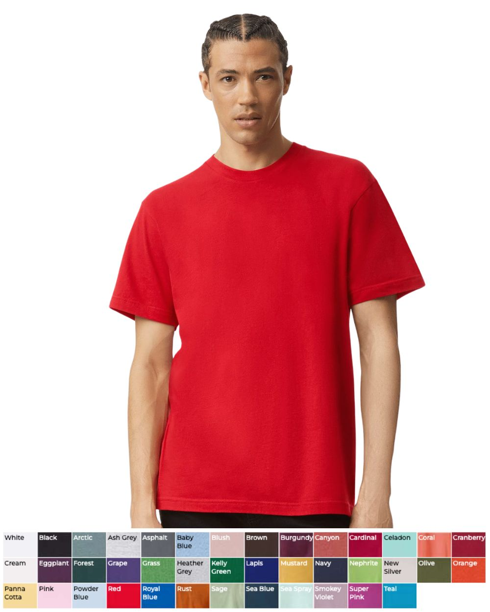 American Apparel Fine Jersey Tee