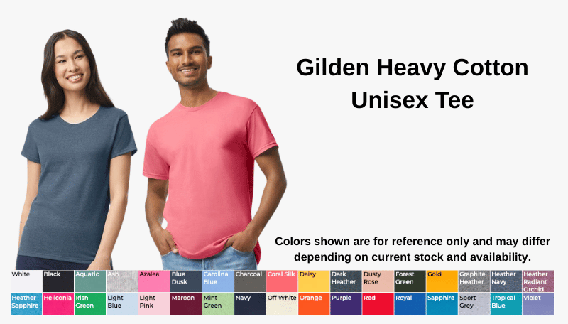 Gilden Heavy cotton unisex tee